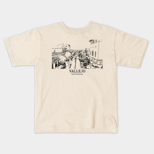 Vallejo - California Kids T-Shirt by Lakeric