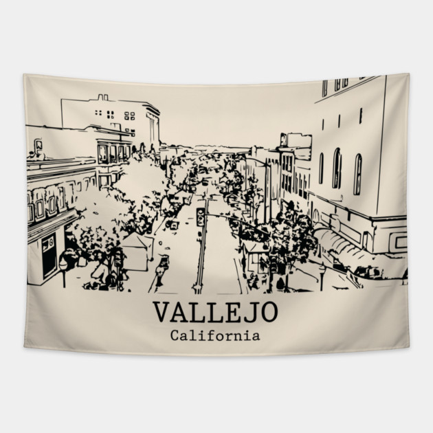 Vallejo - California Tapestry by Lakeric