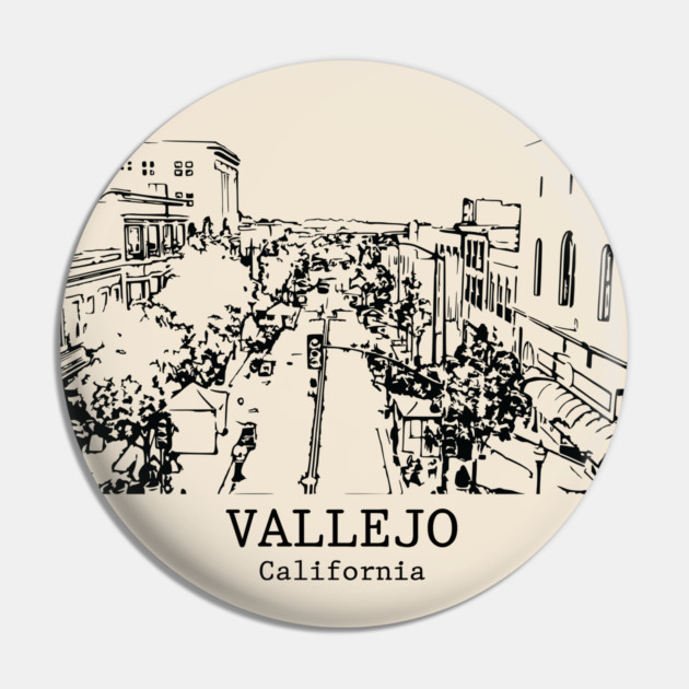 Vallejo - California Pin by Lakeric