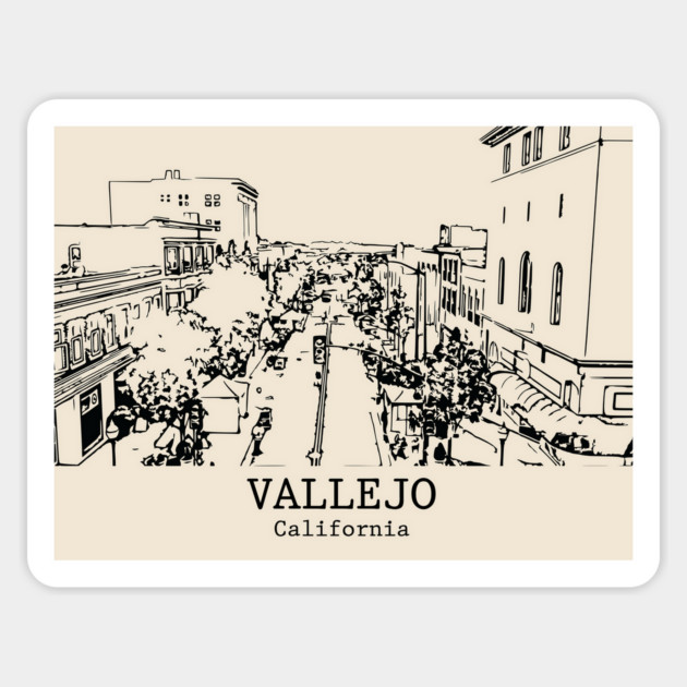 Vallejo - California Magnet by Lakeric