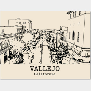 Vallejo - California Posters and Art