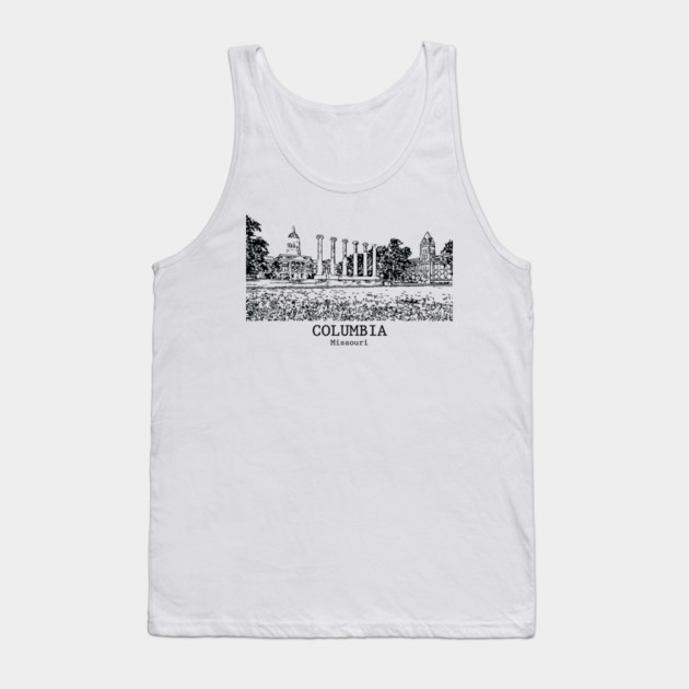 Columbia - Missouri Tank Top by Lakeric