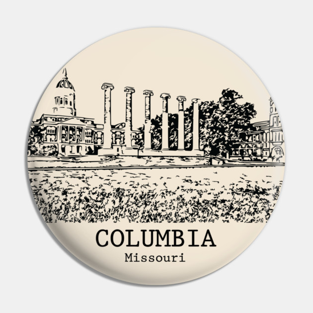 Columbia - Missouri Pin by Lakeric
