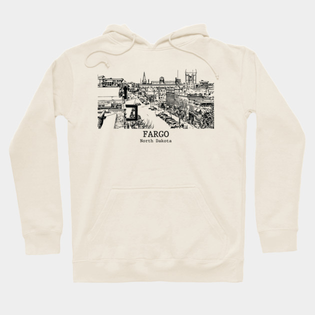 Fargo - North Dakota Hoodie by Lakeric