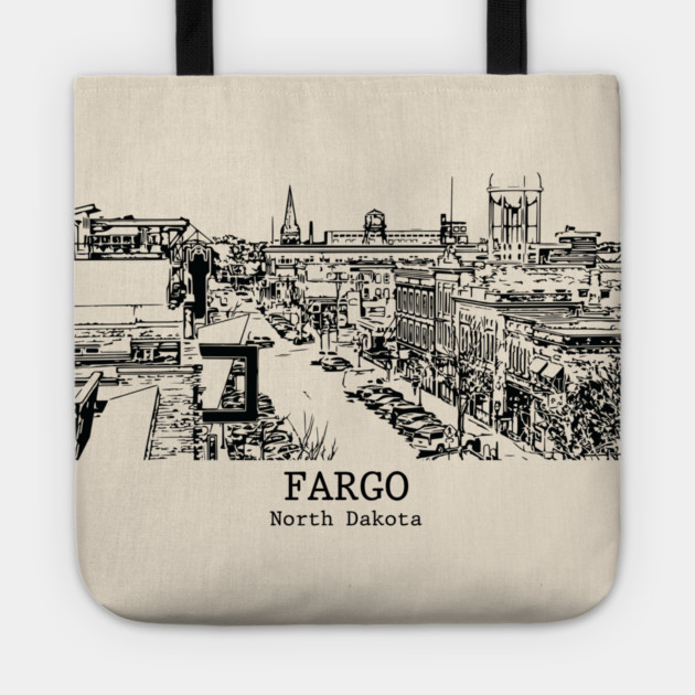 Fargo - North Dakota Tote by Lakeric