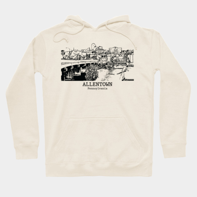Allentown - Pennsylvania Hoodie by Lakeric
