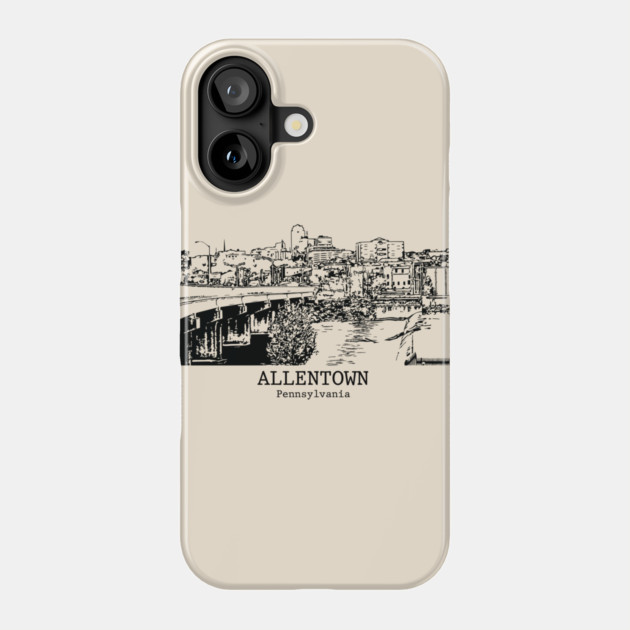 Allentown - Pennsylvania Phone Case by Lakeric
