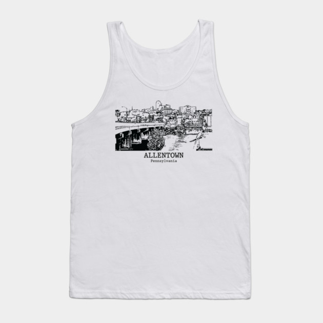 Allentown - Pennsylvania Tank Top by Lakeric