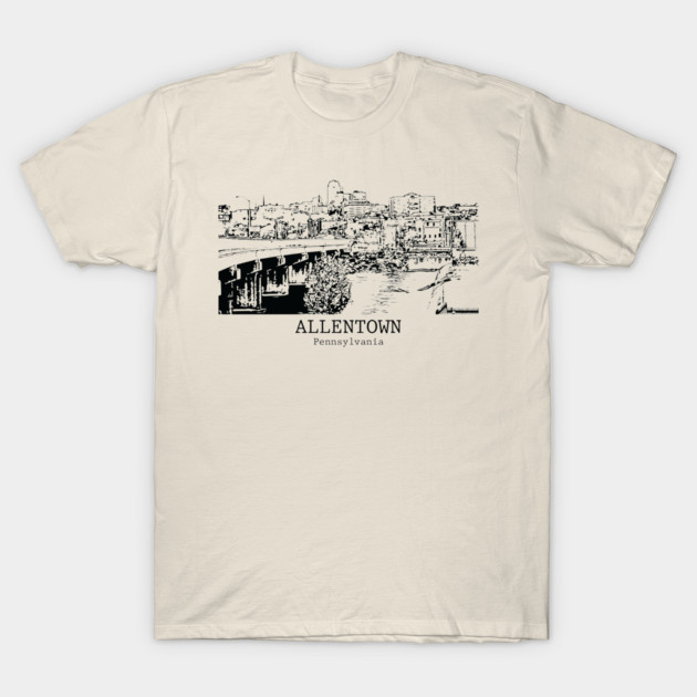 Allentown - Pennsylvania T-Shirt by Lakeric
