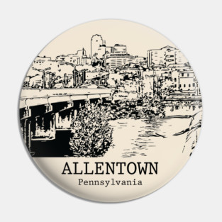 Allentown - Pennsylvania Pin