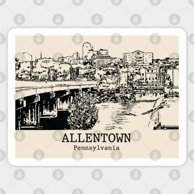 Allentown - Pennsylvania Sticker by Lakeric