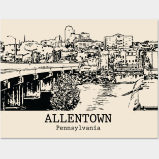 Allentown - Pennsylvania Posters and Art