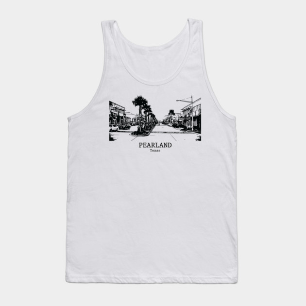 Pearland - Texas Tank Top by Lakeric
