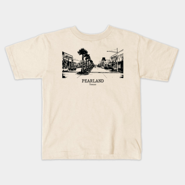 Pearland - Texas Kids T-Shirt by Lakeric