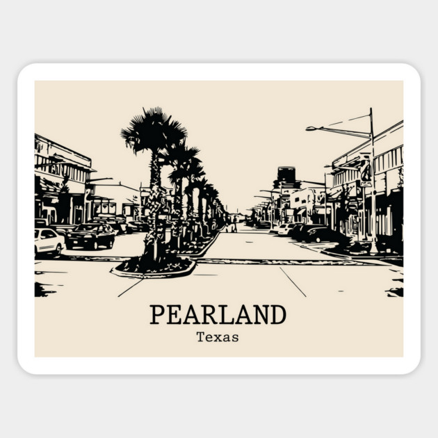 Pearland - Texas Magnet by Lakeric