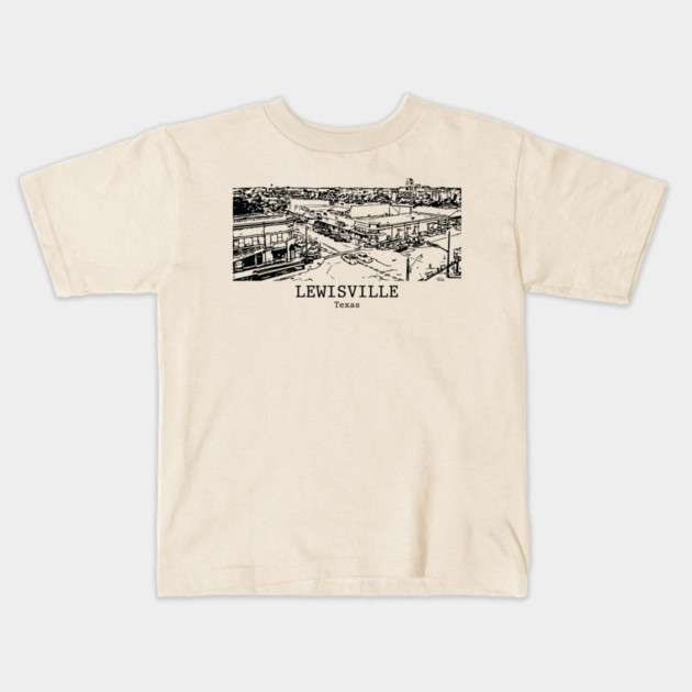 Lewisville - Texas Kids T-Shirt by Lakeric