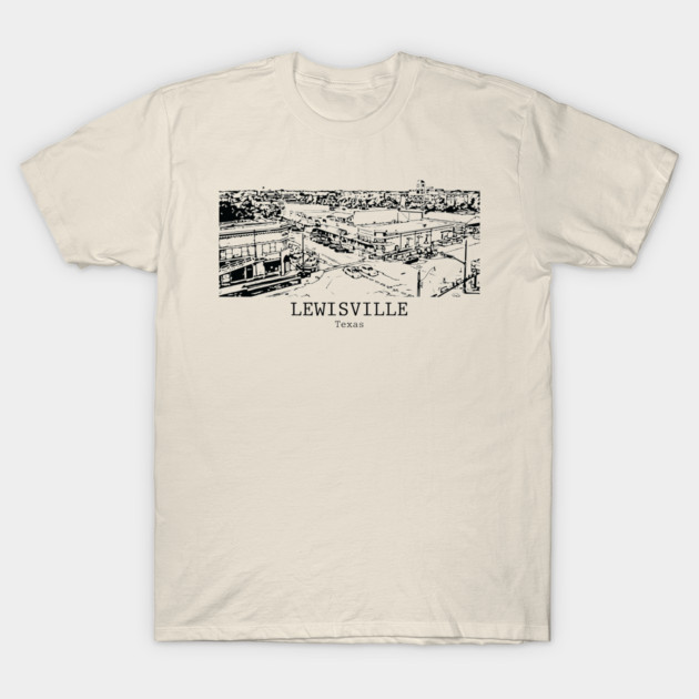 Lewisville - Texas T-Shirt by Lakeric