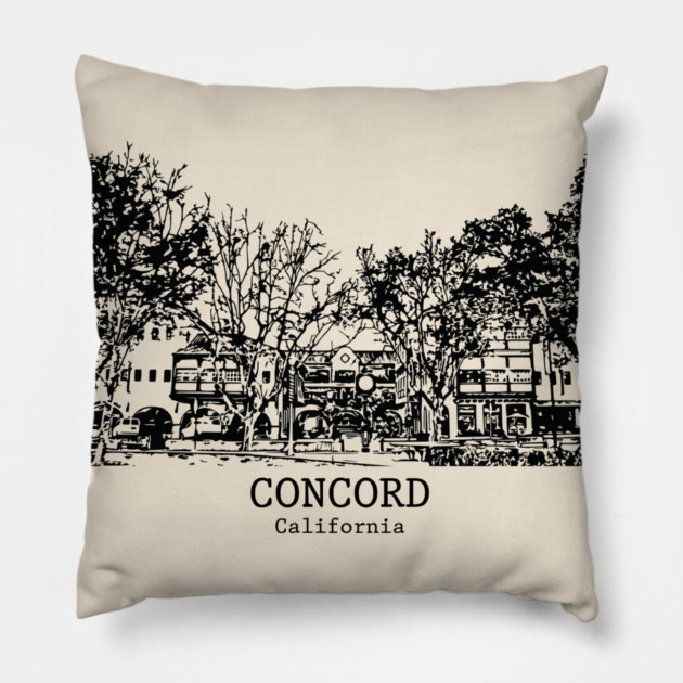 Concord - California Pillow by Lakeric
