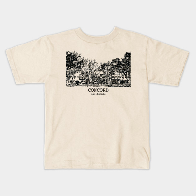 Concord - California Kids T-Shirt by Lakeric