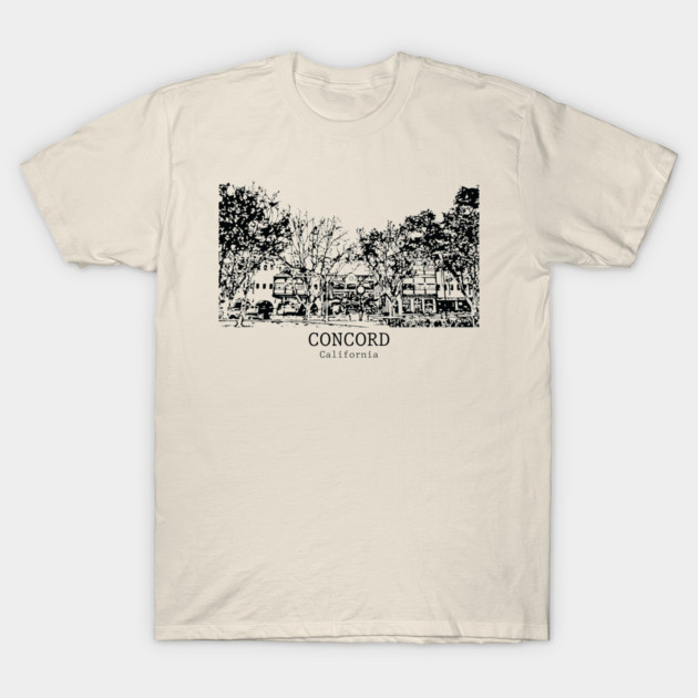 Concord - California T-Shirt by Lakeric