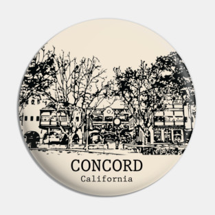 Concord - California Pin