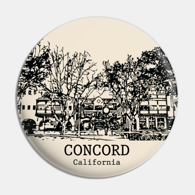 Concord - California Pin by Lakeric