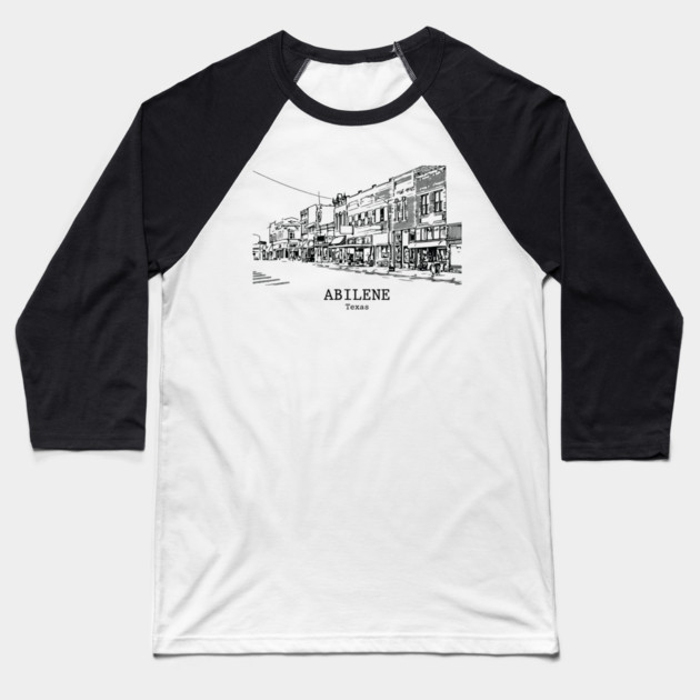 Abilene - Texas Baseball T-Shirt by Lakeric