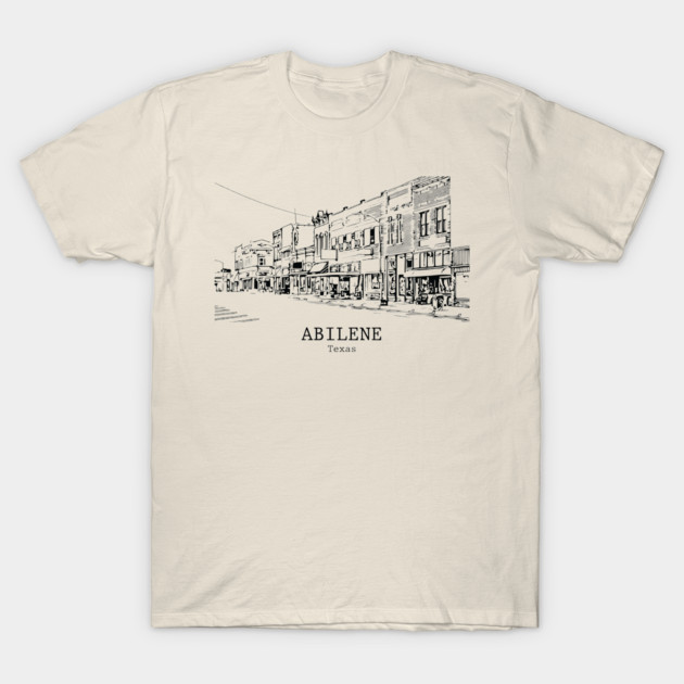 Abilene - Texas T-Shirt by Lakeric
