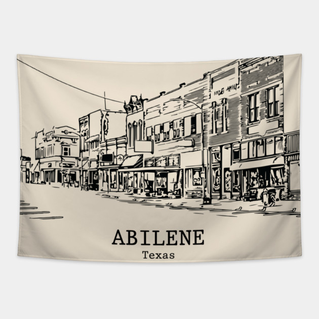 Abilene - Texas Tapestry by Lakeric