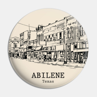 Abilene - Texas Pin