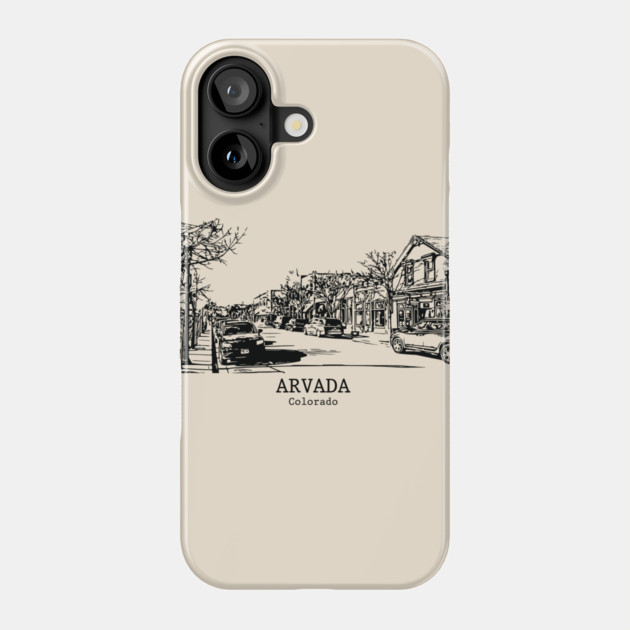 Arvada - Colorado Phone Case by Lakeric