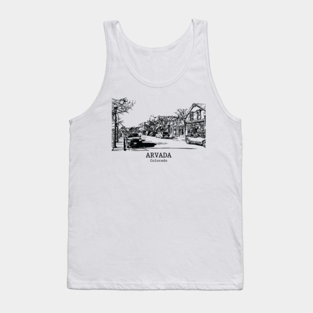 Arvada - Colorado Tank Top by Lakeric