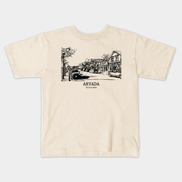 Arvada - Colorado Kids T-Shirt by Lakeric