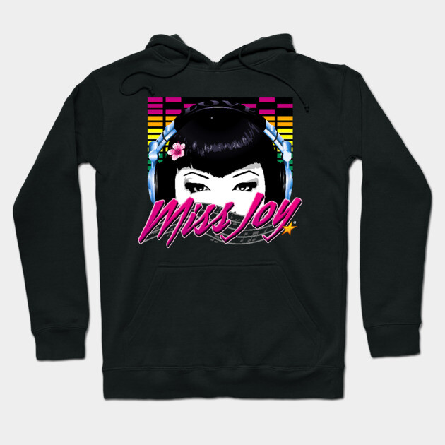 DJ MISS JOY Hoodie by djmissjoy