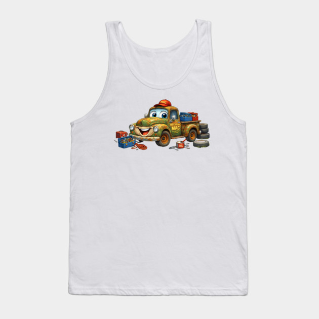 Mechanic Mac Tank Top by CrazyGirl