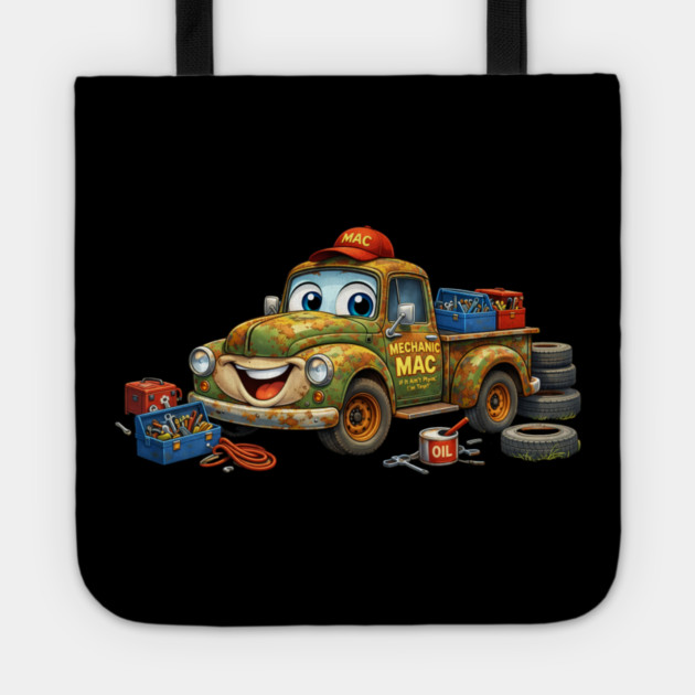 Mechanic Mac Tote by CrazyGirl