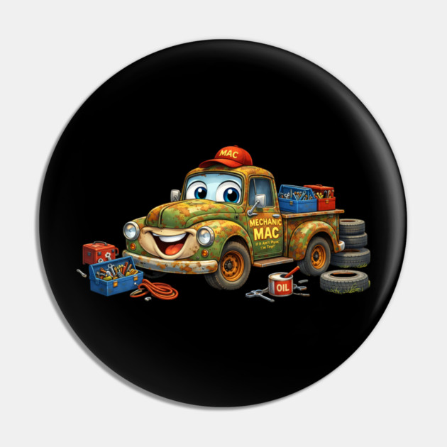 Mechanic Mac Pin by CrazyGirl
