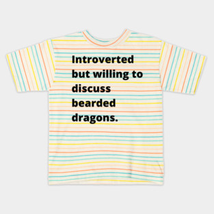 Bearded Dragon Kids T-Shirt