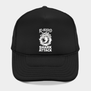 10-Headed Shark Attack Hat