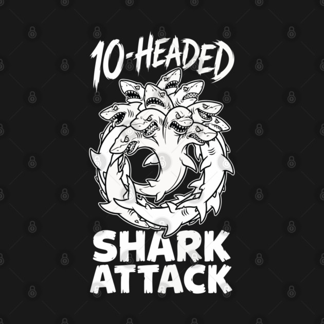 10-Headed Shark Attack by DrollDrifters