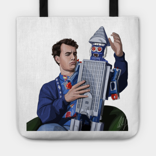 BIG: Skyscraper Robot Toy Tote by 51Deesigns
