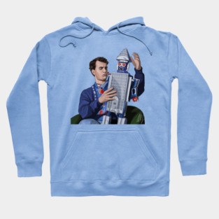 BIG: Skyscraper Robot Toy Hoodie