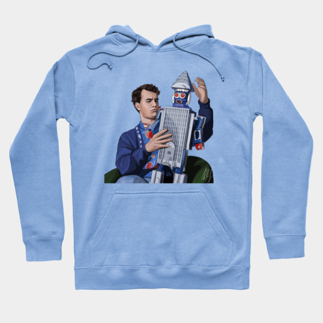 BIG: Skyscraper Robot Toy Hoodie by 51Deesigns