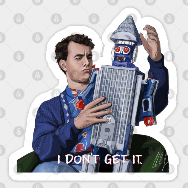 BIG: I don't get it Sticker by 51Deesigns