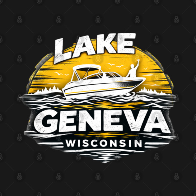 Lake Geneva Yellow Design by CrazyGirl