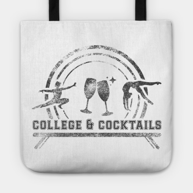 College & Cocktails Bright Tote by GymCastic