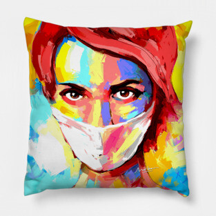 CoronaVirus (Please) Stay at Home Pillow