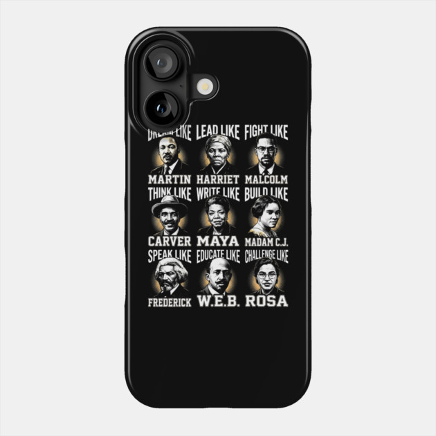 Legends of Black History Phone Case by UrbanLifeApparel