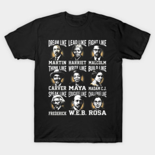 Legends of Black History T-Shirt