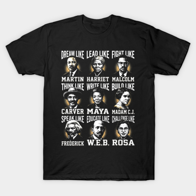 Legends of Black History T-Shirt by UrbanLifeApparel